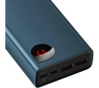 Повербанк Baseus Adaman Metal Digital Display 20000mAh 65W QC PD 3.0 +Type-C Blue (PPIMDA-D03) - 7