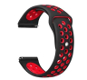 Ремешок BeCover Nike Style для Xiaomi Amazfit Bip/Bip Lite/Bip S Lite/GTR 42mm/GTS/TicWatch S2/TicWatch E Black-Red (705704) - 1