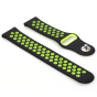 Ремешок BeCover Nike Style для Xiaomi Amazfit Bip/Bip Lite/Bip S Lite/GTR 42mm/GTS/TicWatch S2/TicWatch E Black-Yellow (705706) - 2