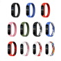 Ремешок BeCover Elastic Nylon Style для Xiaomi Mi Smart Band 5/Mi Smart Band 6 (Size M) Pink (706152) - 2
