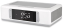 Акустична док-станція 2E SmartClock Wireless Charging, Alarm Clock, Bluetooth, FM, USB, AUX White (2E-AS01QIWT) - 1