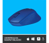 Миша Logitech M330 Silent Plus (синій) - 1