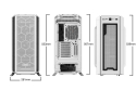 Корпус тихо! SILENT BASE 802 Window White (BGW40) - 2