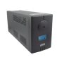 ДБЖ Powercom INF-1500, Lin.int., AVR, 2 х євро, USB, метал (00210203) - 3