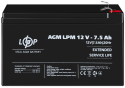 Акумуляторна батарея LogicPower LPM 12V-7.5AH AGM (3864) - 2