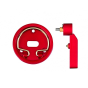 Машинка для стрижки Babyliss Pro FX8700RE Red FX - 3