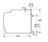Духова шафа електрична Bosch HBG7341B1 - 7