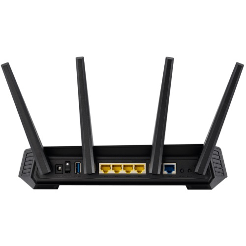 Беспроводной маршрутизатор Asus ROG STRIX GS-AX5400 (AX5400, WiFi 6, 1xGE WAN, 4xGE LAN, 1xUSB 3.2, поддержка 3G/4G-модема, OFDMA, AiMesh, AURA RGB, 6 внешние антенны) - 3