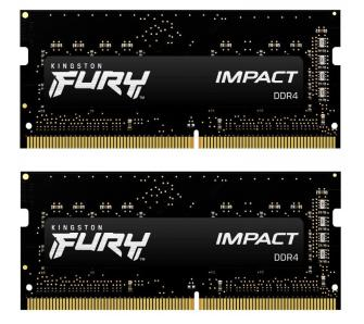 Оперативна пам'ять Kingston FURY 16 GB (2x8GB) SO-DIMM DDR4 2666 MHz Impact (KF426S15IBK2/16) - 1