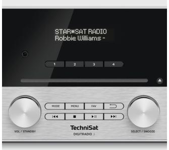 Радіо TechniSat DigitRadio 3 Білий - 2