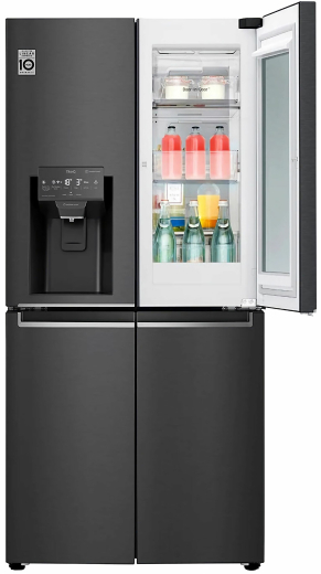 Холодильник з морозильною камерою LG GMX844MCBF - 5