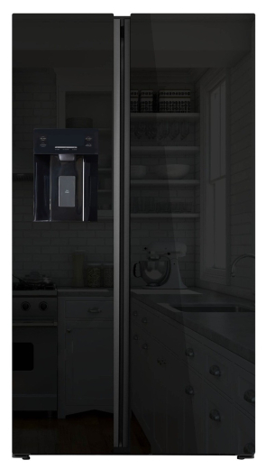 Холодильник з морозильною камерою Kernau KFSB 17192 NF D BG - 1