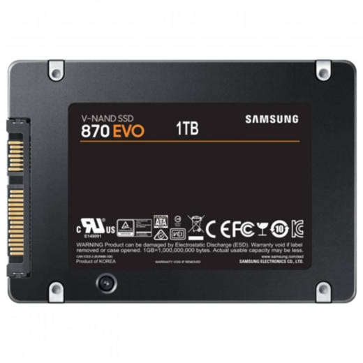 SSD накопичувач Samsung 870 EVO 1TB (MZ-77E1T0B/EU) - 3