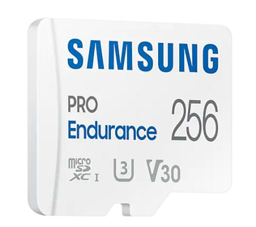 Карта пам'яті Samsung 256 GB microSDXC Class 10 UHS-I U3 V30 Pro Endurance + SD adapter MB-MJ256KA  - 3