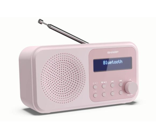 Радиоприемник Sharp Tokyo DR-P420 pink - 3