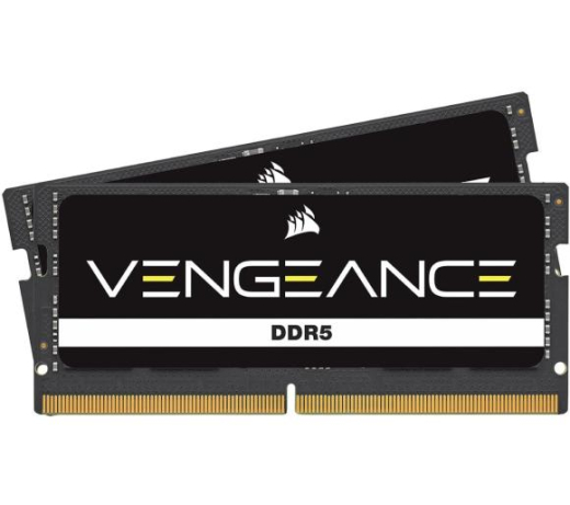Оперативная память Corsair Vengeance DDR5 32GB (2x16GB) 4800 CL40 SODIMM (CMSX32GX5M2A4800C40) - 1