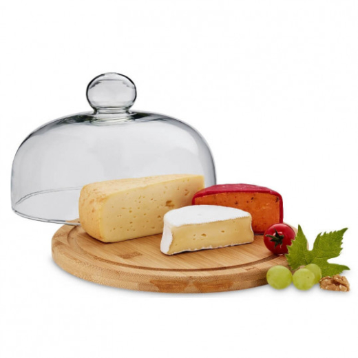 Колпак для сира с доской KELA Jonna, 24х15,5 см (12517) - 2