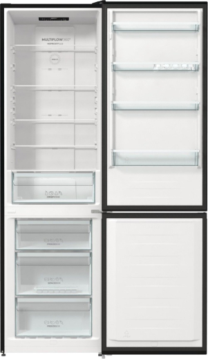 Холодильник с морозильной камерой Gorenje NRK6202EBXL4 - 3