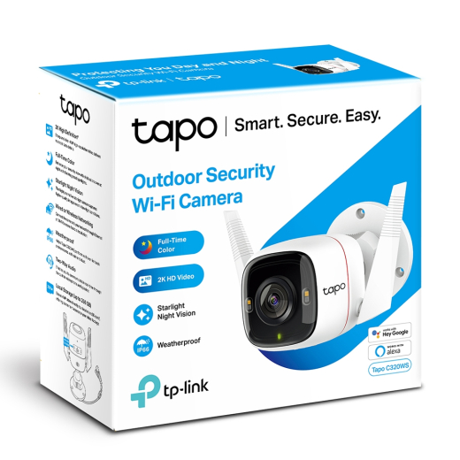 TP-Link IP-Камера Tapo C320WS 4MP N300 1xFE microSD outdoor - 3
