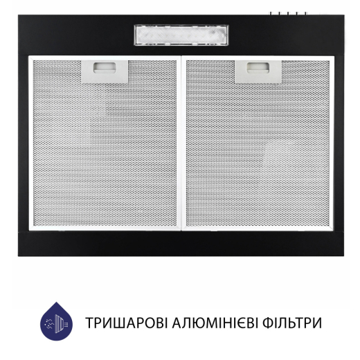 Витяжка плоска Minola HPL 612 BL - 4