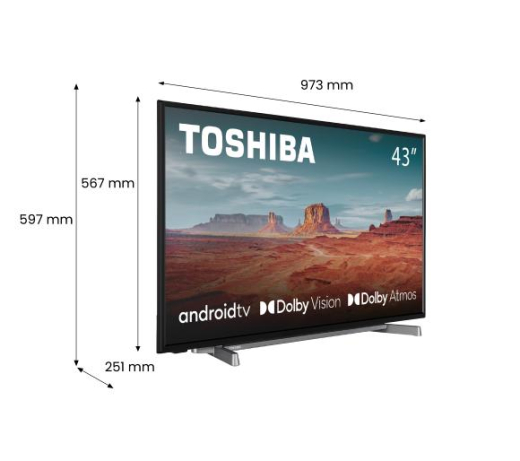 Телевізор Toshiba 43UA2D63DG - 7
