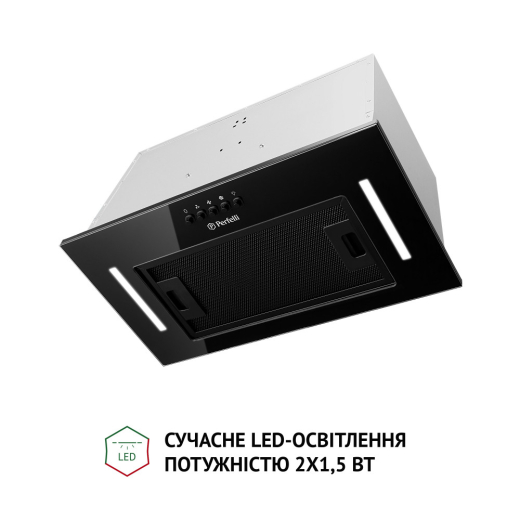 Повновбудована витяжка Perfelli BI 5684 BL 1000 LED - 2