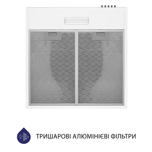 Витяжка плоска Minola HPL 513 WH - 4