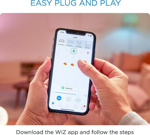 Датчик руху WiZ Wireless Sensor, Wi-Fi (929002422302) - 7