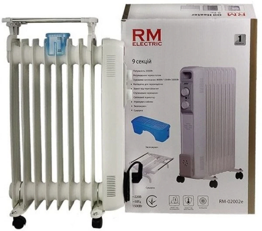 Масляний радіатор RM Electric RM-02002E - 3