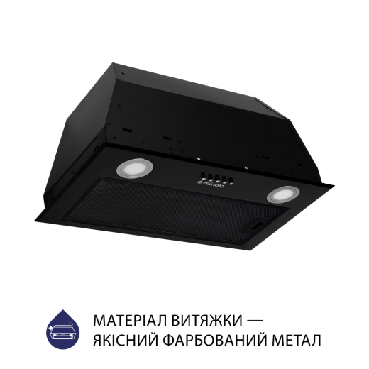 Полновстраиваемая вытяжка MINOLA HBI 5622 BLF 1000 LED - 1