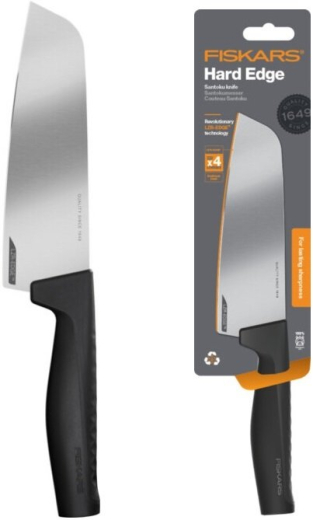 Кухонный нож Santoku Fiskars Hard Edge, 16,1 см (1051761) - 5