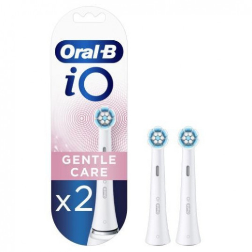 Насадка для електричної зубної щітки Braun Oral-B iO Gentle Care RB White (2) - 1