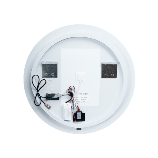 Зеркало Qtap Scorpio R590 с LED-подсветкой Touch, с антизапотеванием, с диммером, рег. темп. цвета (3000-6500K) QT14782001W - 5