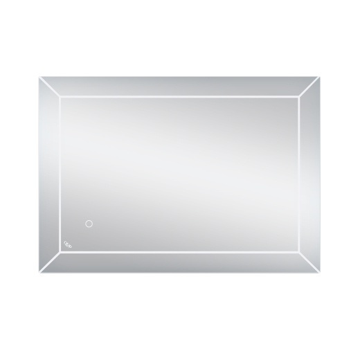 Зеркало Qtap Aries 700х500 с LED-подсветкой Touch, диммер, рег. яркости Reverse QT037816015070W - 3