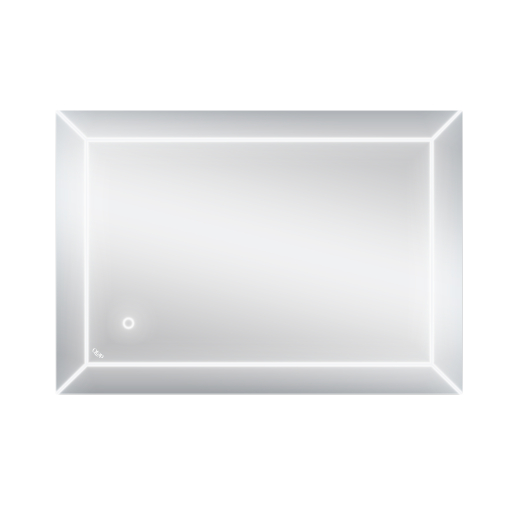 Зеркало Qtap Aries 700х500 с LED-подсветкой Touch, диммер, рег. яркости Reverse QT037816015070W - 4