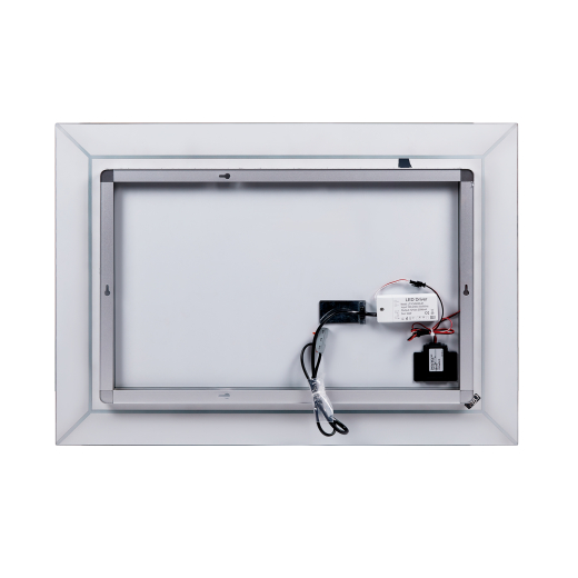 Зеркало Qtap Aries 700х500 с LED-подсветкой Touch, диммер, рег. яркости Reverse QT037816015070W - 5