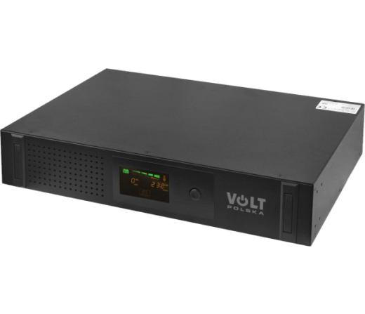 Джерела безперебійного живлення (ДБЖ) VOLT RackUPS (2000VA/1200W, 2x FR, AVR, LCD, USB) (5UTRA92029) - 3