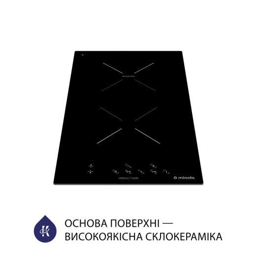 Варильна поверхня Minola MI 3037 KBL - 2