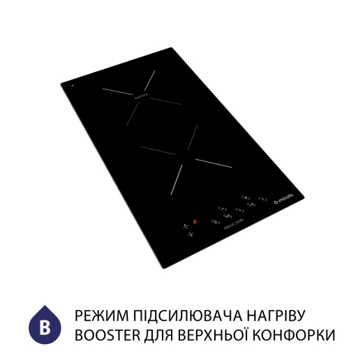 Варильна поверхня Minola MI 3037 KBL - 3