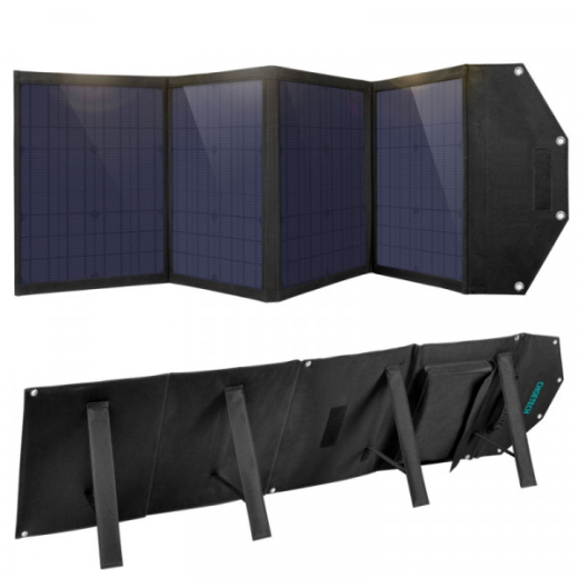 Сонячна панель для повербанка Choetech 100W (193x37см) 1x120W,1*USB QC3.0 18W,1*USB-C PD3.0 45W, 1xUSBA 12W (SC009) - 3