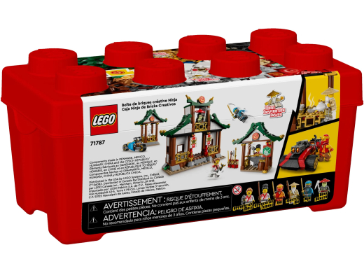 Конструктор LEGO Ninjago Ніндзя Коробка з кубиками для творчості (71787) - 8