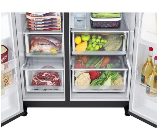 Холодильник з морозильною камерою LG GSJV71MCTE - 10