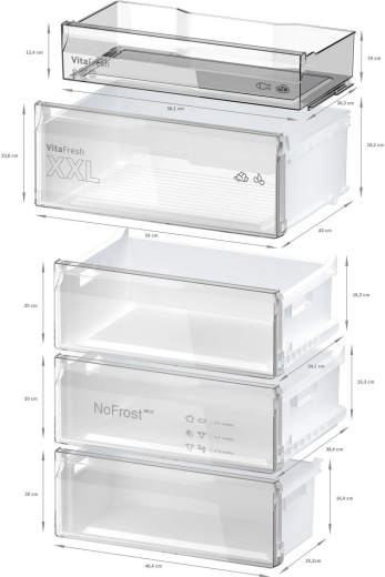 Холодильник Bosch KGN49XID0U - 8