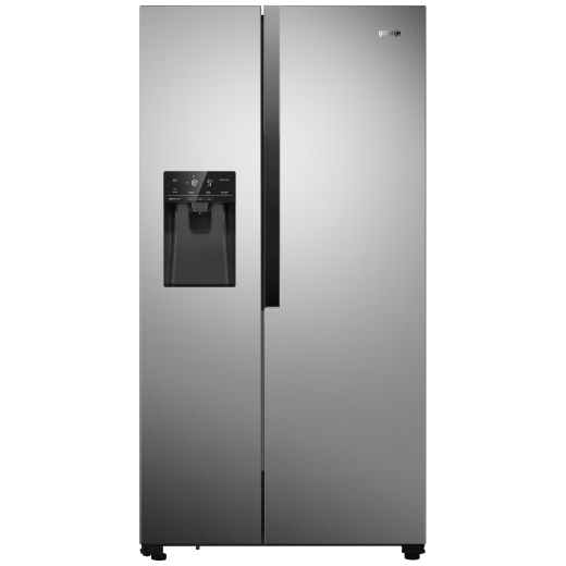 Холодильник із морозильною камерою Gorenje NRS9181VX - 1