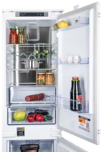 Встраиваемый холодильник с морозильной камерой Beko BCNA275E3S - 5