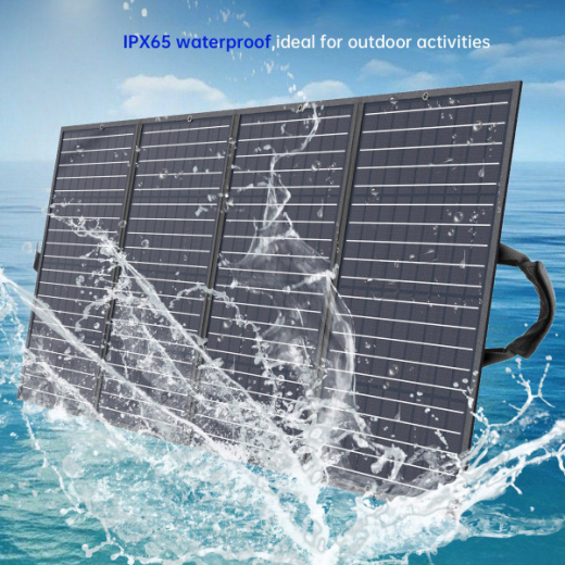 Зарядний пристрій на сонячній батареї Choetech Solar panel 160W (SC010-BK) - 7
