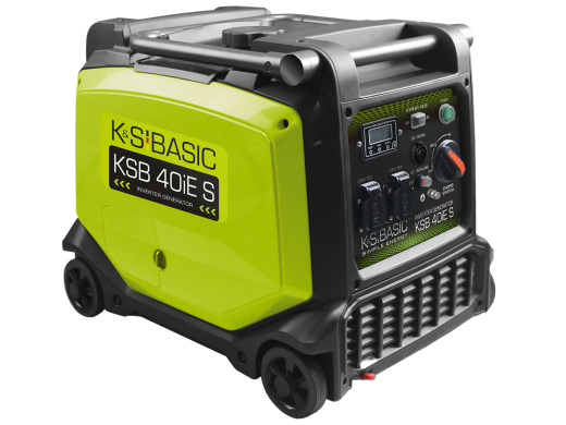 Інверторний бензиновий генератор K&S BASIC KSB 40iE S - 1