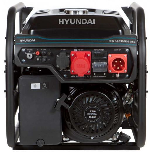 Генератор бензиновий Hyundai HHY 10050FE-3 - 2