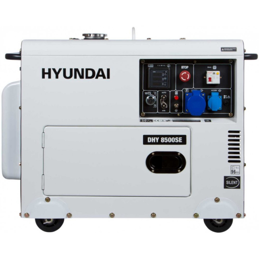 Генератор дизельний Hyundai DHY 8500SE - 2