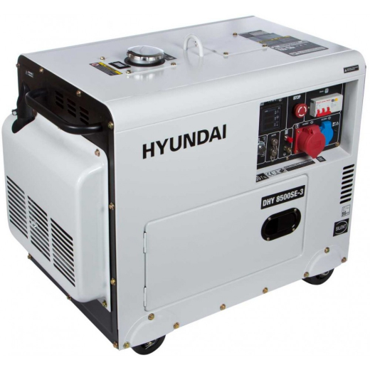Генератор дизельний Hyundai DHY 8500SE-3 - 2
